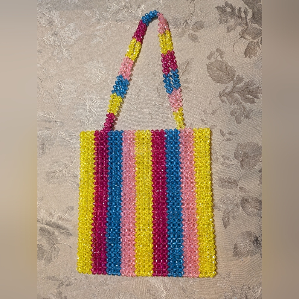 Forever 21 Colorful Beaded Purse, NWT! - Picture 9 of 9